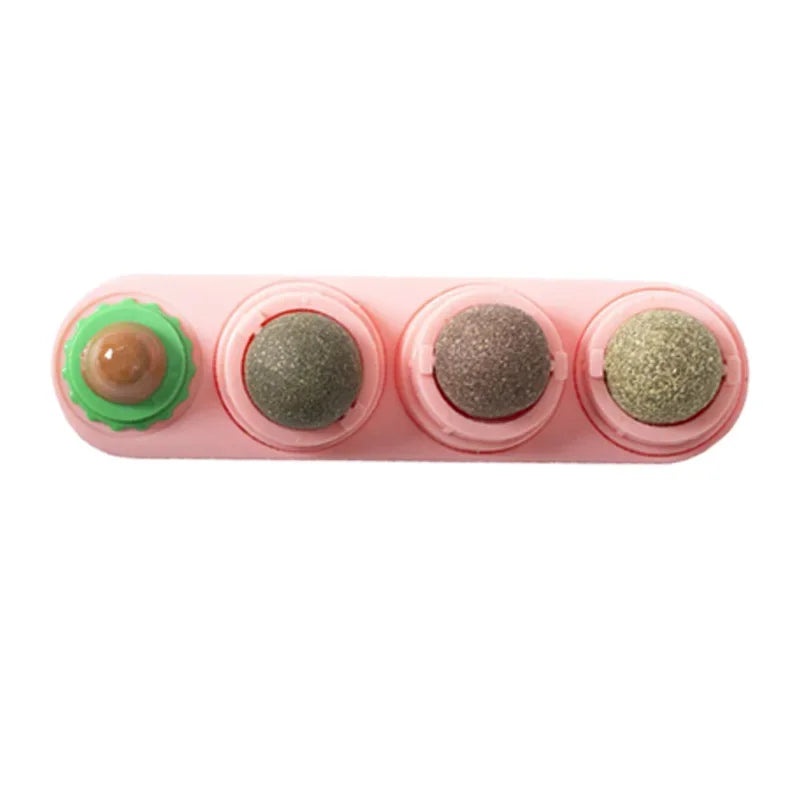 Catnip & Silver Vine Wall Ball for Cats