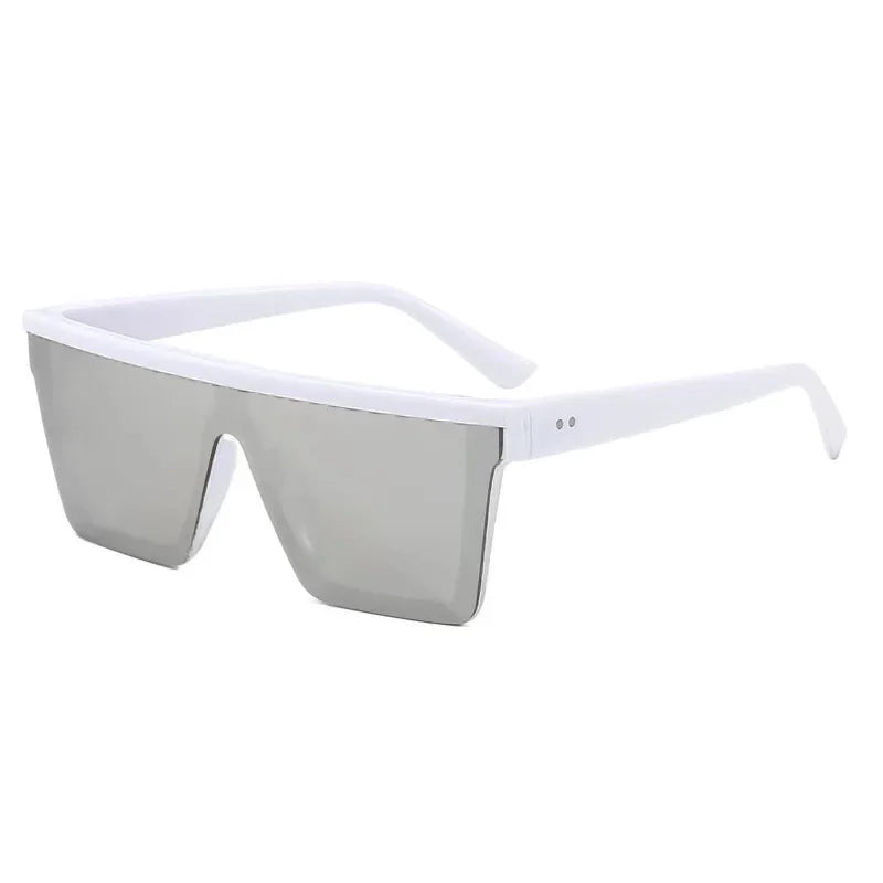 Oversized Square Sunglasses – UV400 Retro Gradient Fashion Shades
