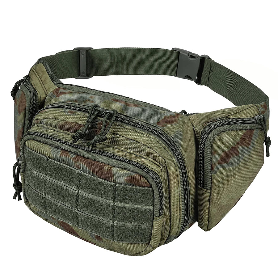 New Outdoor Multi functional Invisible Waist Attachment Bag for Men's Sports Storage Waist Bag Outdoor Tool Kit