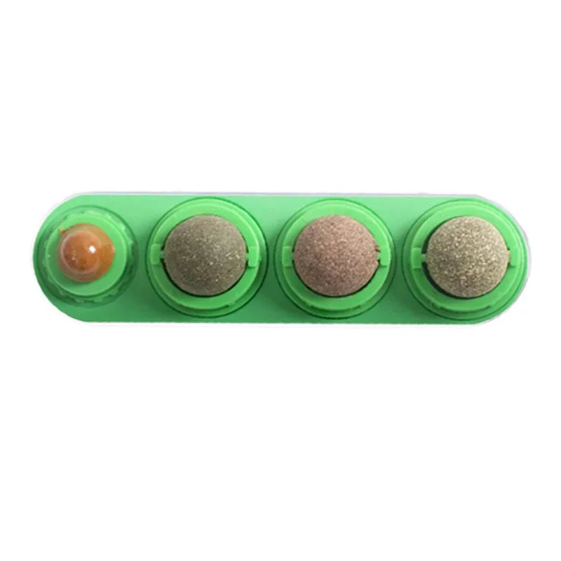 Catnip & Silver Vine Wall Ball for Cats