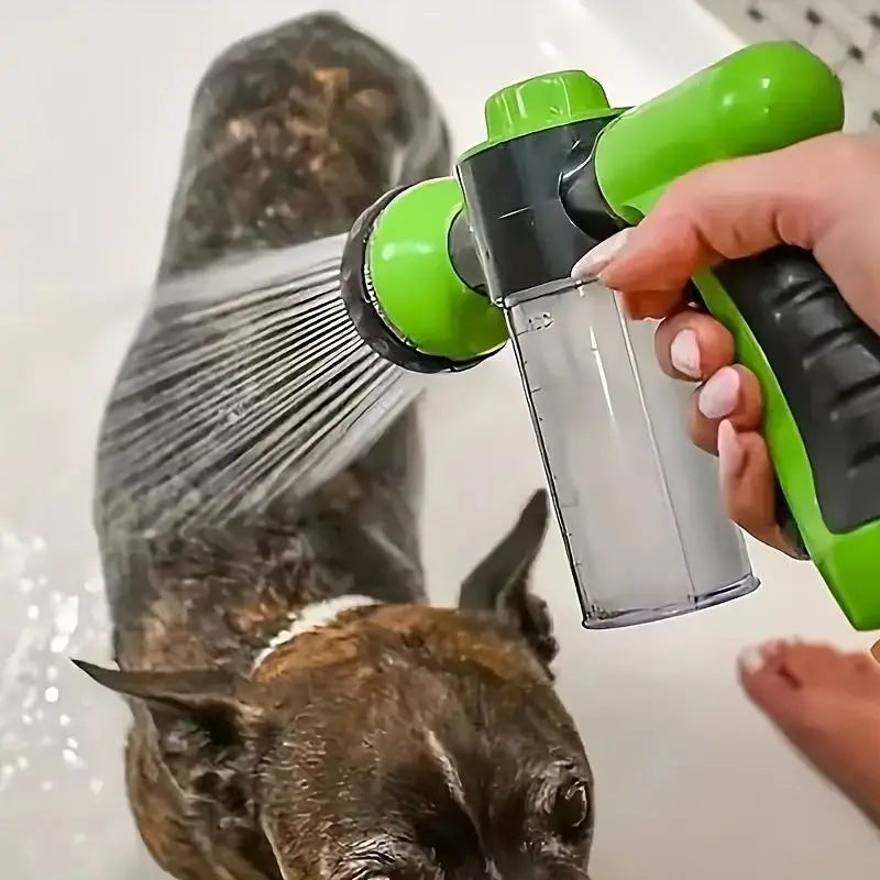 8-in-1 Pet Shower Sprayer & Foam Hose Nozzle