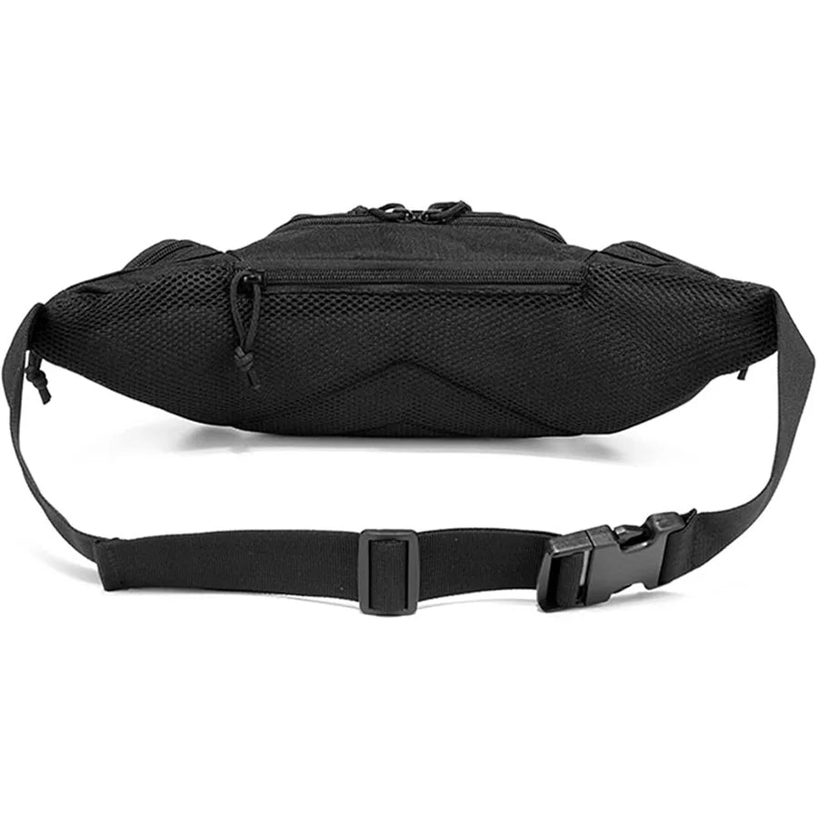 New Outdoor Multi functional Invisible Waist Attachment Bag for Men's Sports Storage Waist Bag Outdoor Tool Kit