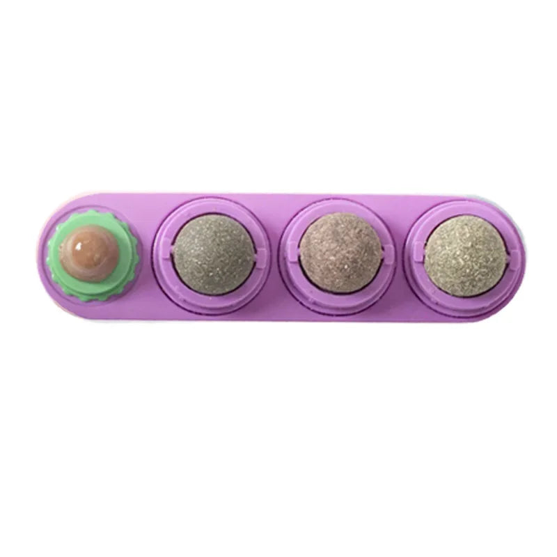 Catnip & Silver Vine Wall Ball for Cats