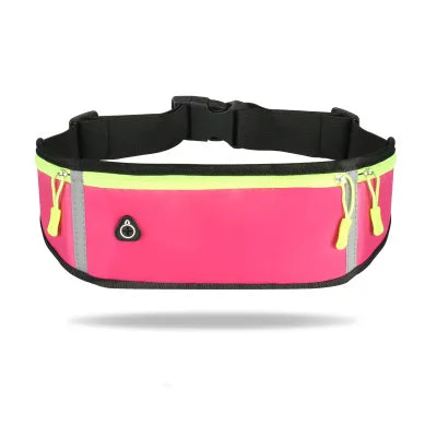 Outdoor Sports Waist Bag, Running and Fitness Mobile Phone Bag, Waterproof Small Hanging Bag, Men's and Women's Zero Wallet