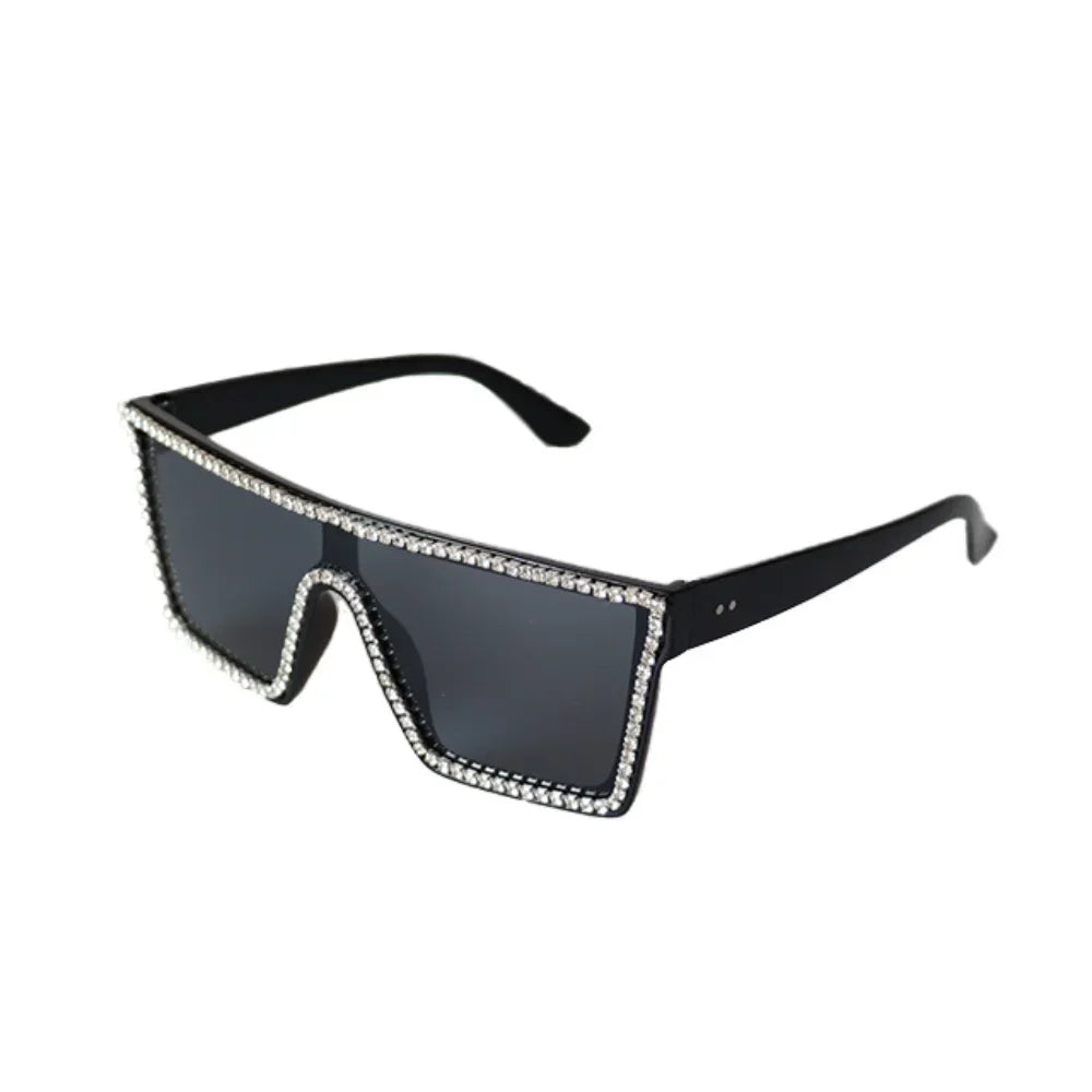 Oversized Square Sunglasses – UV400 Retro Gradient Fashion Shades