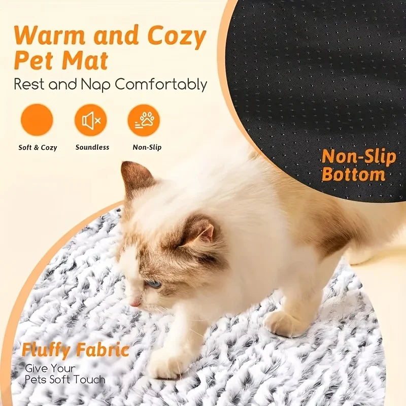 Self-Heating Pet Mat – Thermal Blanket for Cats & Dogs