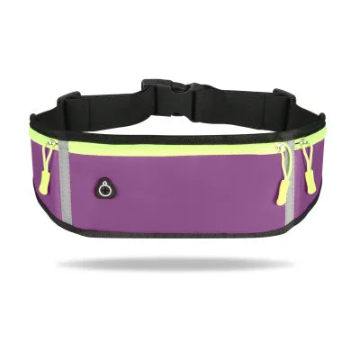 Outdoor Sports Waist Bag, Running and Fitness Mobile Phone Bag, Waterproof Small Hanging Bag, Men's and Women's Zero Wallet