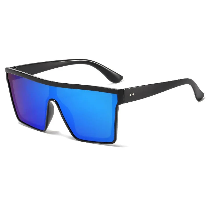 Oversized Square Sunglasses – UV400 Retro Gradient Fashion Shades
