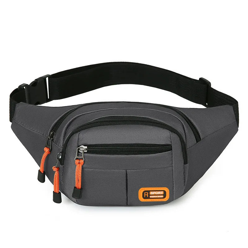 HOMEFISH Large Capacity Waist Bag – Splash-Resistant Oxford Belt Bag