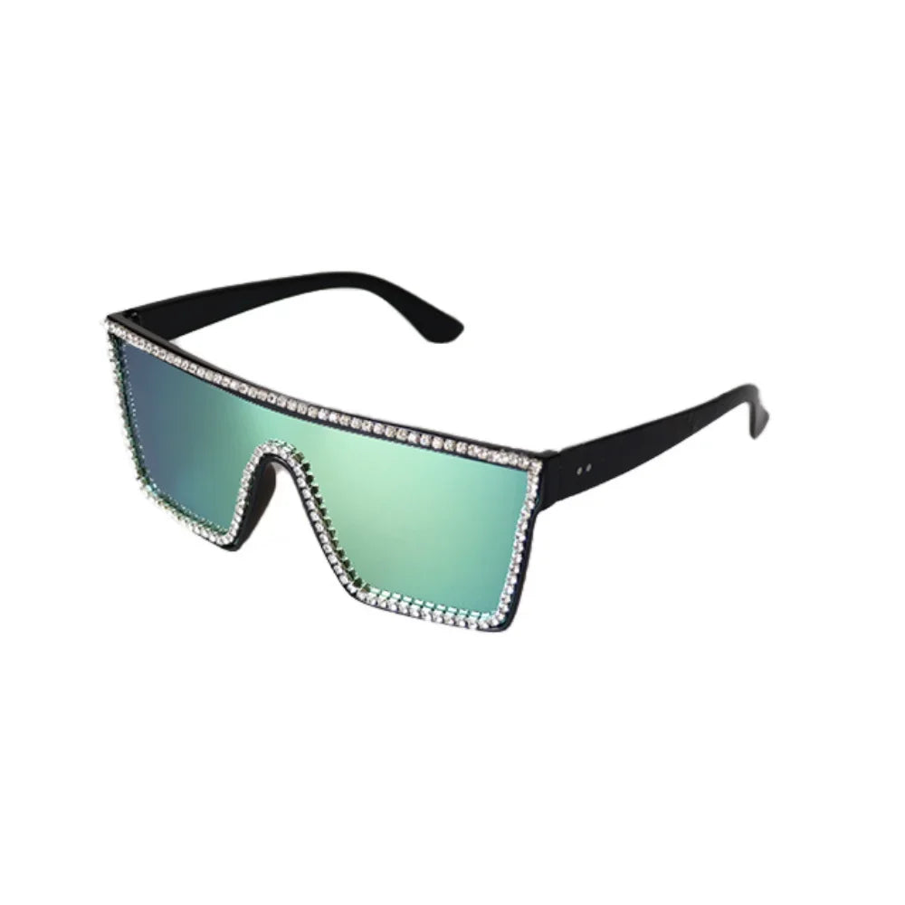 Oversized Square Sunglasses – UV400 Retro Gradient Fashion Shades