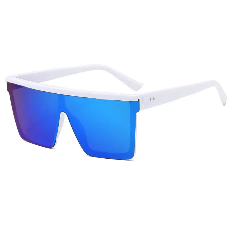Oversized Square Sunglasses – UV400 Retro Gradient Fashion Shades