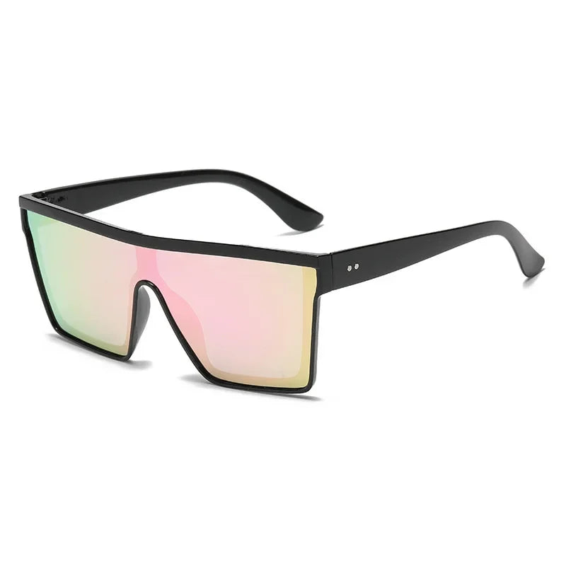 Oversized Square Sunglasses – UV400 Retro Gradient Fashion Shades