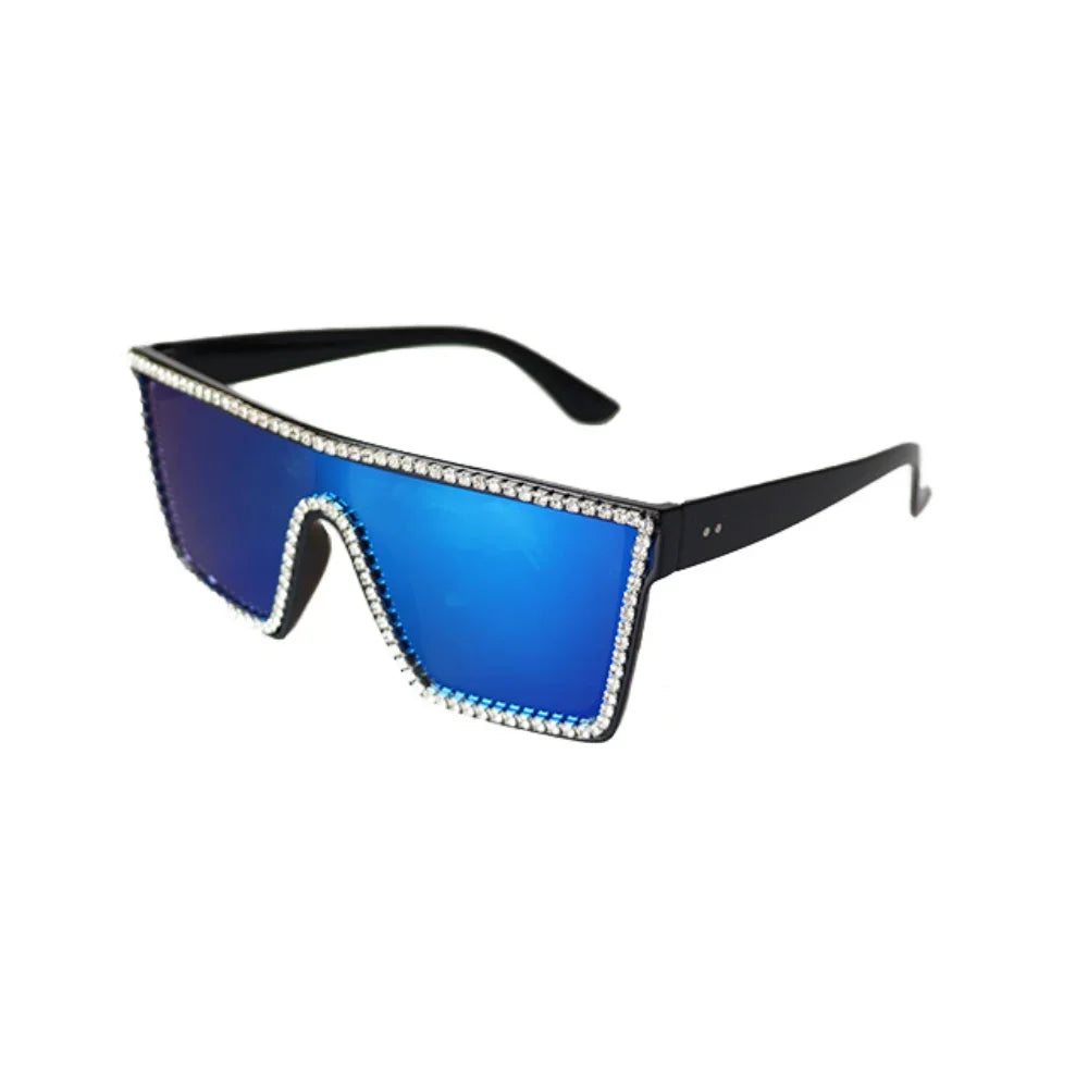 Oversized Square Sunglasses – UV400 Retro Gradient Fashion Shades
