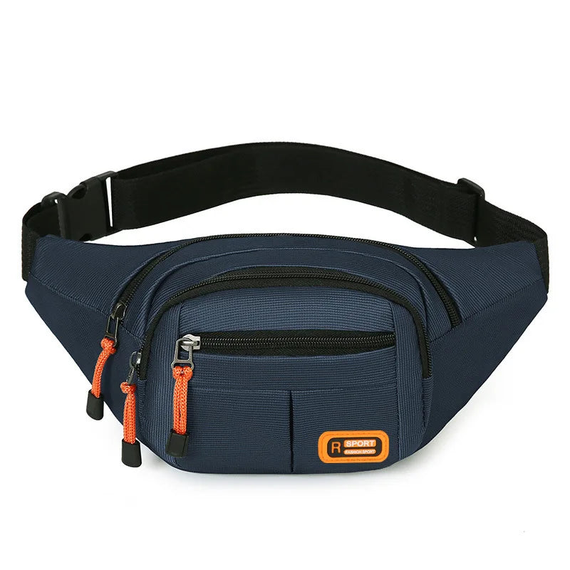 HOMEFISH Large Capacity Waist Bag – Splash-Resistant Oxford Belt Bag
