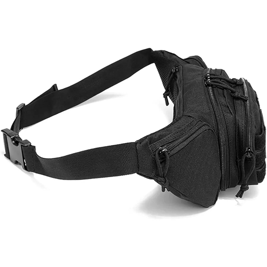 New Outdoor Multi functional Invisible Waist Attachment Bag for Men's Sports Storage Waist Bag Outdoor Tool Kit