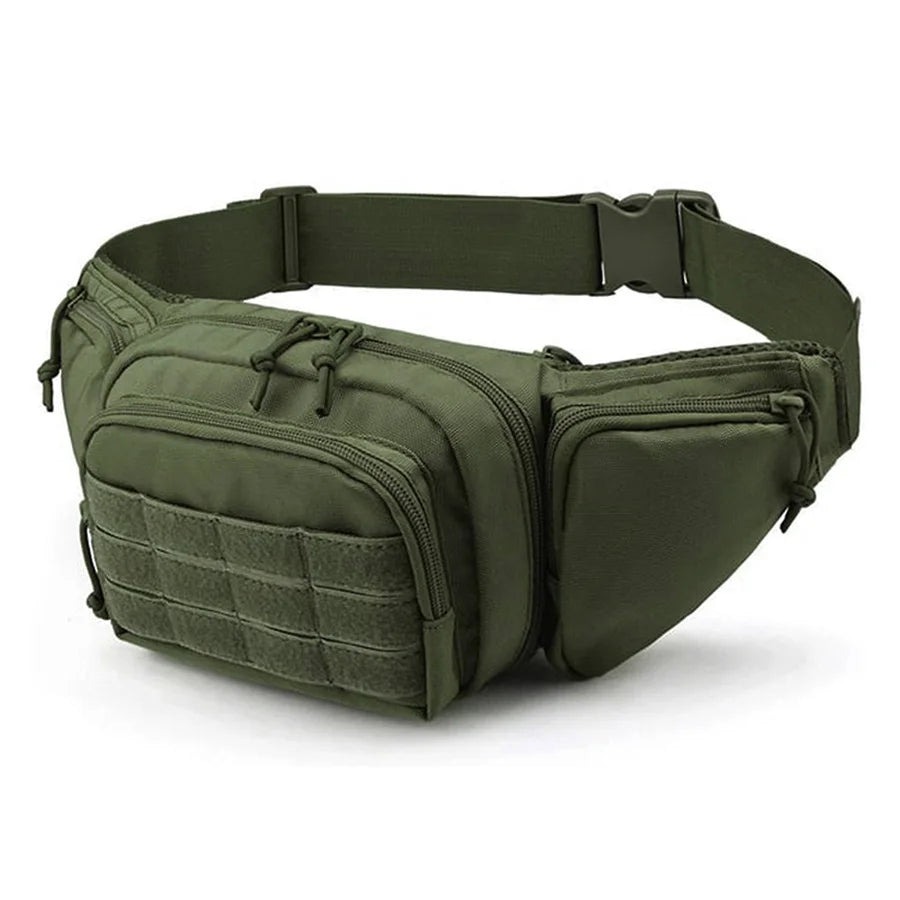 New Outdoor Multi functional Invisible Waist Attachment Bag for Men's Sports Storage Waist Bag Outdoor Tool Kit